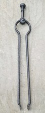 Vintage Iron Fire Tongs
