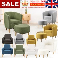 High Back Armchair With