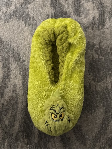 The grinch sherpa slipper - sherpa,
