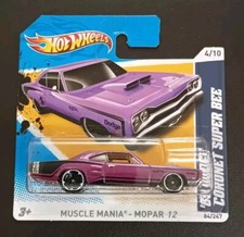 Hot wheels '69 Dodge Coronet Super Bee Muscle Mania Mopar 12