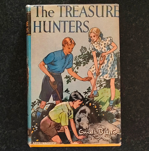 Enid blyton the treasure - enid,