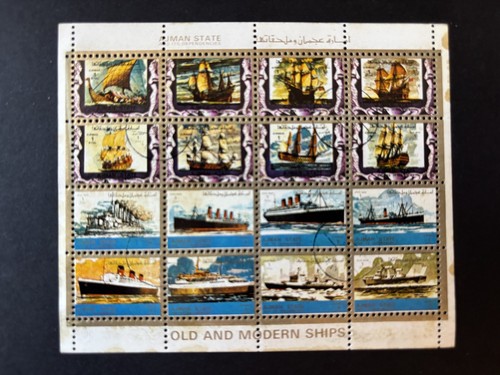 Ajman stamps mini - ajman, of