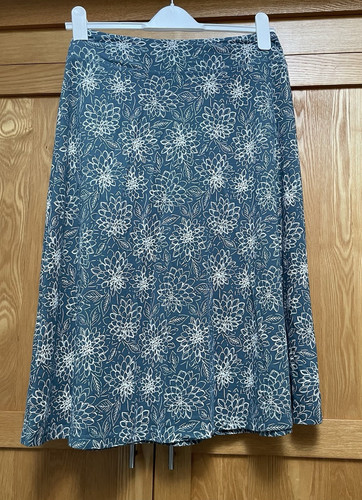 Seasalt blue floral - blue,