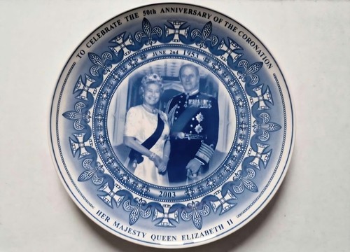 Wedgwood decorative plate 50th