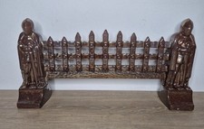 Vintage Cast Iron Fire Front