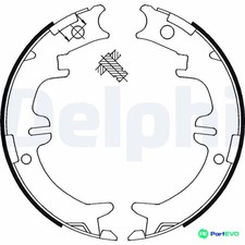DELPHI BRAKE SHOE SET LS1892