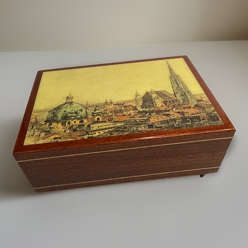 Vintage austrian wood music - wood,