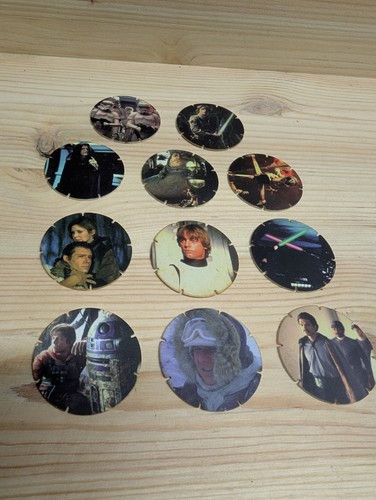Star wars trilogy - star, tazos