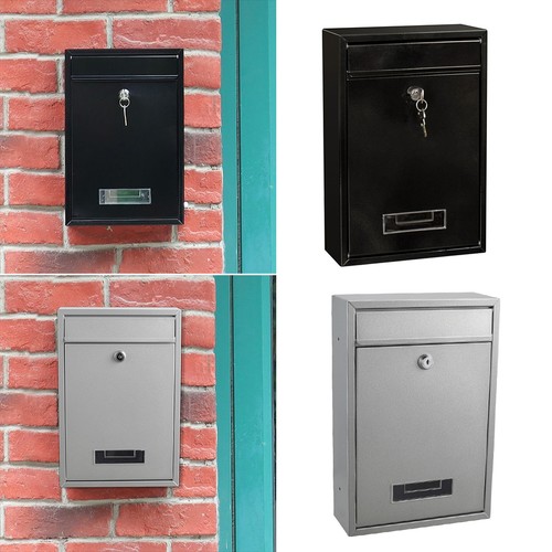 Lockable metal mailbox - mailbox, mail