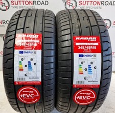 2 X 245/45 18 RADAR SPORT EVC