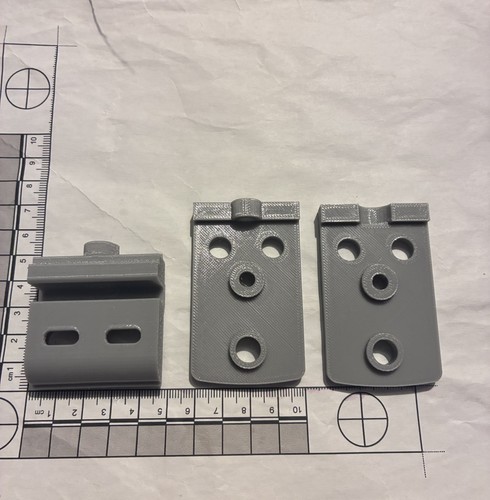 Aqualux edge shower hinge - aqualux,