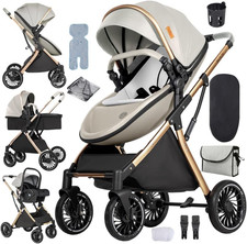 3 in 1 Baby Stroller with