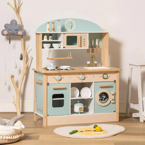 Robotime robud wooden - wooden, kitchen