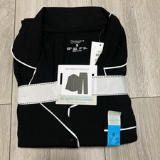 Womens Black Boyfriend Pyjama