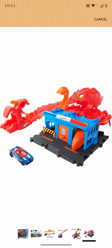 Hot wheels city cobra - hot,
