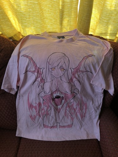 Dropdead shirt pink xxl - dropdead,