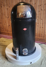 Wesco Kickmaster 40L Kitchen Pedal Bin black shine