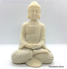 4" Sitting Buddha Stone Effect