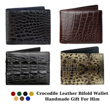Genuine Crocodile Bifold
