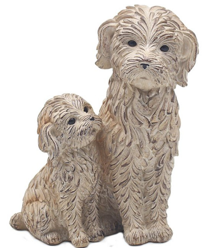 Twin cockapoo dog - twin, ornament