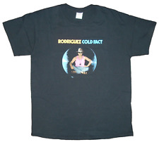 Sixto RODRIGUEZ - COLD FACT T-Shirt LARGE Sugar Man Album Detroit Gildan Ultra