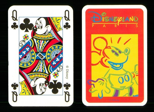 Playing card minnie - x, mouse