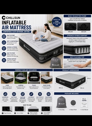 Chillsun double inflatableair - chillsun,