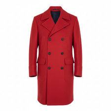 Stirling Red Wool Double