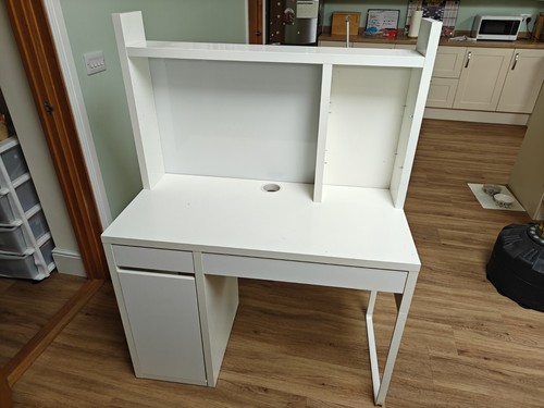 Ikea micke white desk and - ikea,