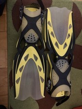 Mares X-Stream Diving Fins Yellow Black Regular Size UK