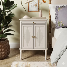 Dunelm Ottilie 2 Door Bedside