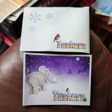 Tuskers Christmas card and