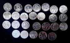 alphabet 10p coins 2019 a-z