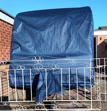 Bailey Phoenix 440  Protec Breathable caravan winter cover in Blue