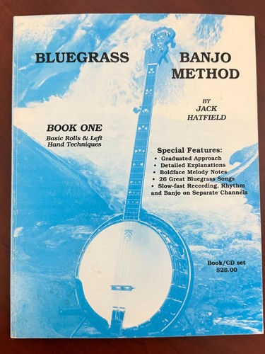 Bluegrass banjo method book - banjo,
