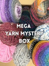 Mystery Box Mega Yarn Bundle Destash Wool Knitting Crochet King Cole Brett Bulk