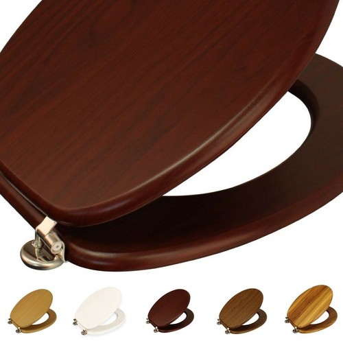 Wooden mdf toilet seat - toilet,