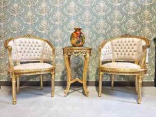 Luxurious 2 Armchairs & Table