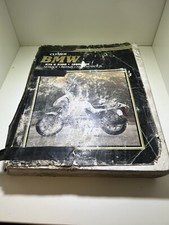 VERY USED CLYMER MOTORCYCLE MANUAL BMW K75 & K100 1985-1989