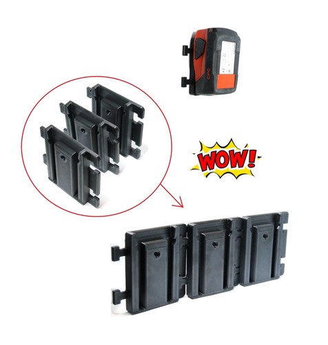 Battery holder wall mount - mount, rack
