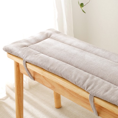 Corduroy bench stool - corduroy, cushion