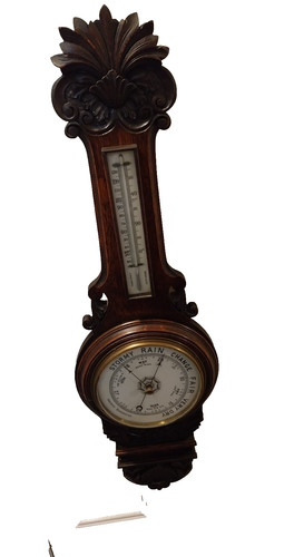 Victorian carved oak cased