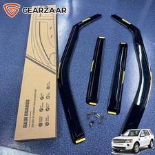 4pcs Wind Deflectors For Land Rover Freelander MK2 2006-2014 5 Door SUV W/ Clips