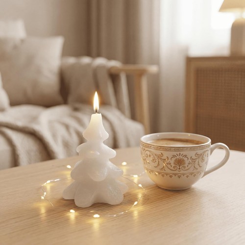 Decorative tree candle - tree,