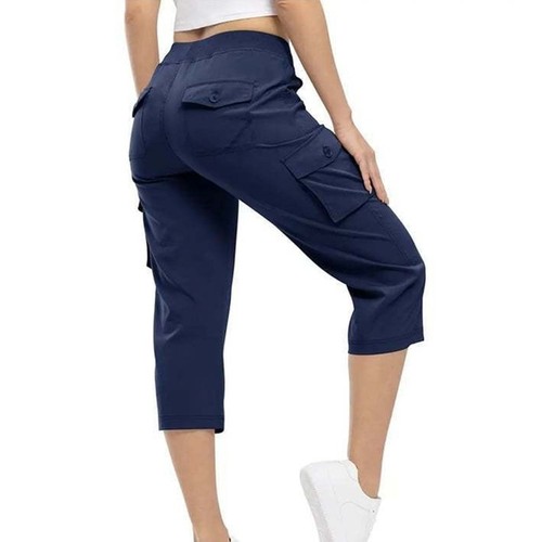 Ladies cropped trousers - ladies, womens