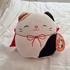 BNWT Squishmallows Halloween 2022 Squad 8 Cam The Cat Plush Doll KellyToy UK