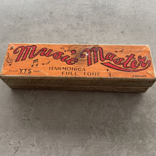 Vintage music master harmonica - music,