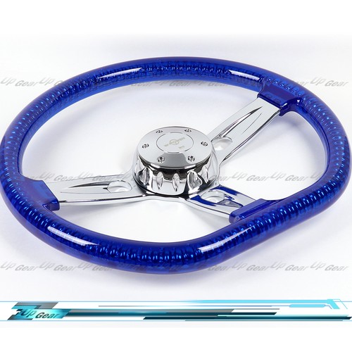 Power shape blue - d-shape, blue/clear