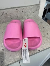Superga Bright Pink Sliders