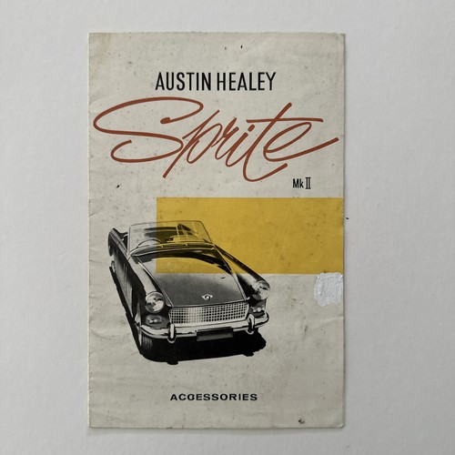Austin healey sprite mk2 - austin,